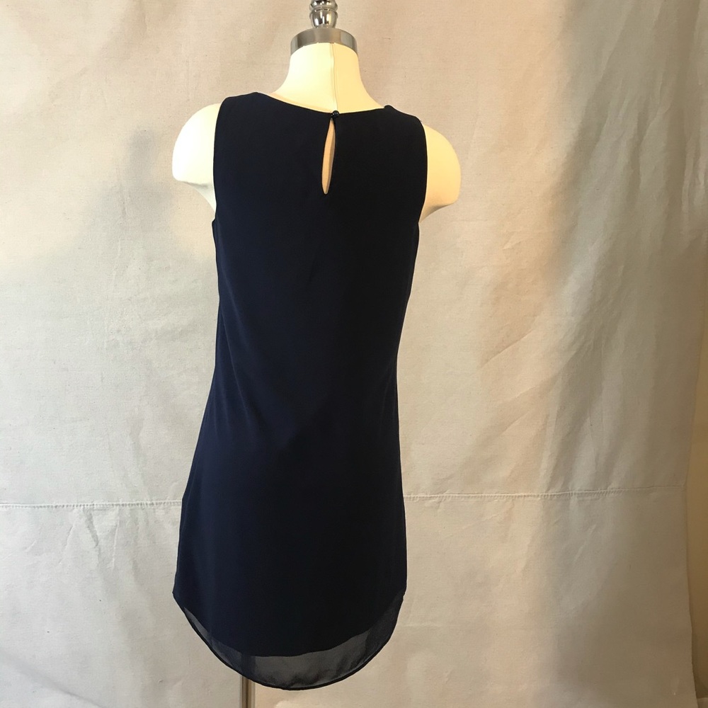 Navy Blue mini dress - size small - Picture 2 of 9
